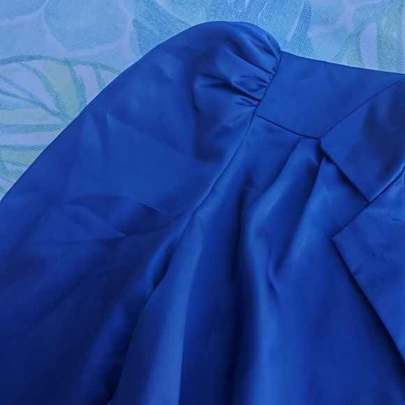 Vintage 80's Blue Business Jumpsuit One Piece (Petite Short Fit) - Picture 8 of 15